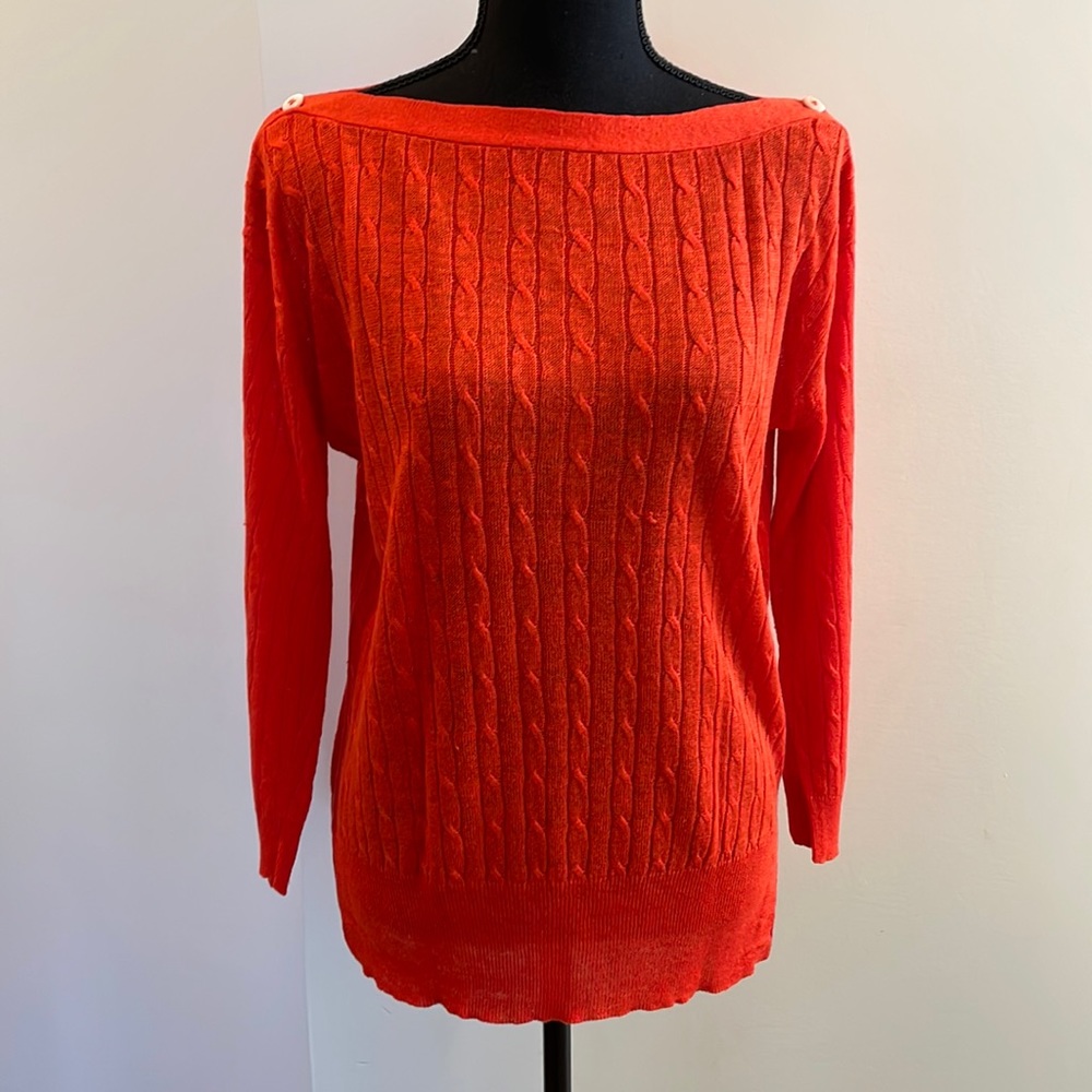 J. Crew light knit sweater size M